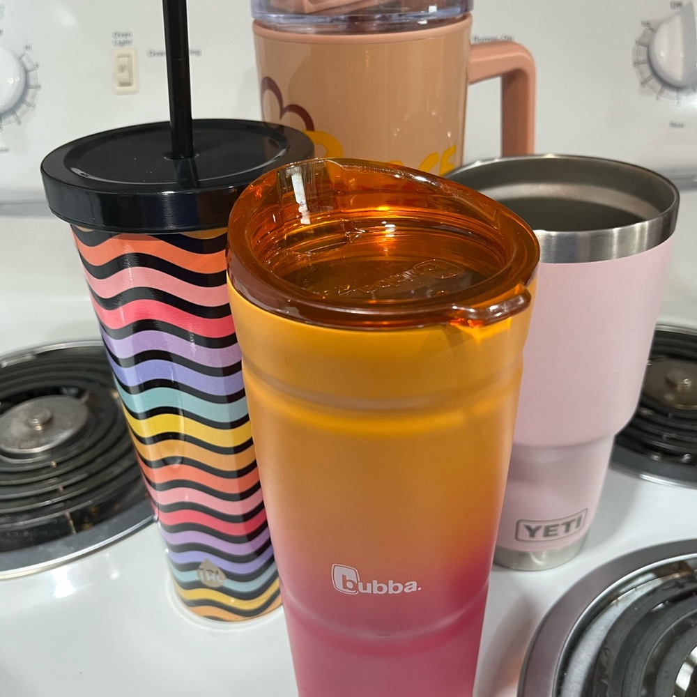 Gradient Tumbler - Pink and Orange